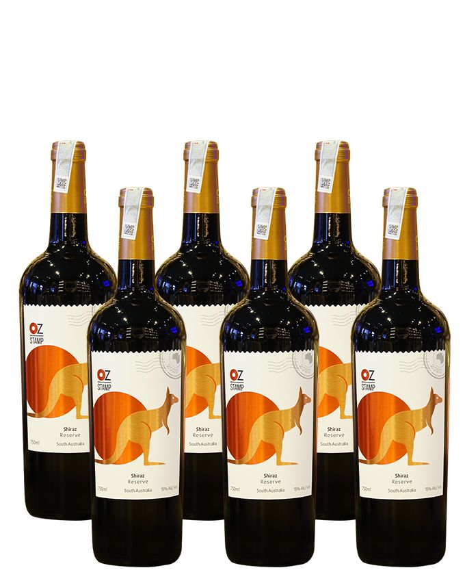 Rượu vang đỏ Úc Oz Stamp Shiraz Reserve KhoRuouVang.vn