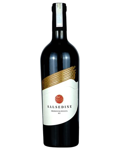  Rượu vang đỏ Ý Salsedine Primitivo Puglia IGT trên 5% ABV* 