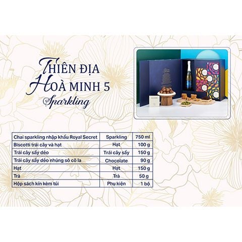  Hộp Quà Tết Thiên Địa Hòa Minh 5 - Sparkling Royal Secret 