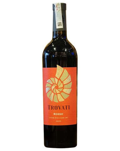  Rượu vang đỏ Ý Trovati Rosso Terre Siciliane IGT trên 5% ABV* 