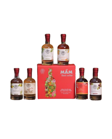  Set Mầm 6 chai mini 100ml 