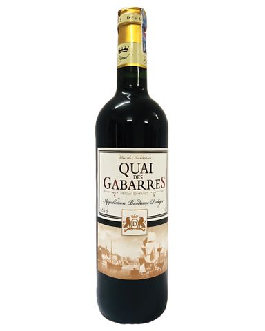  Rượu vang đỏ Pháp Quai des Gabarres 