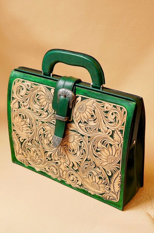  Doctor Briefcase 35 (Hand Carved Sheridan) 
