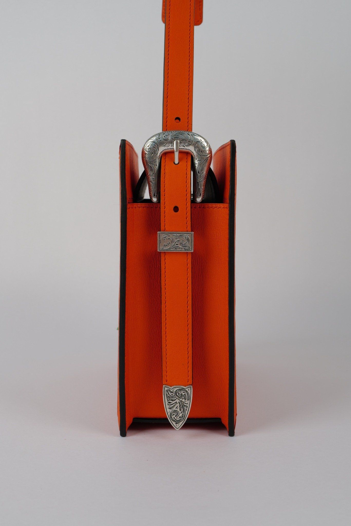 Brocade Mixed Square Bag