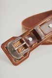 Hand Carved Sheridan Belt