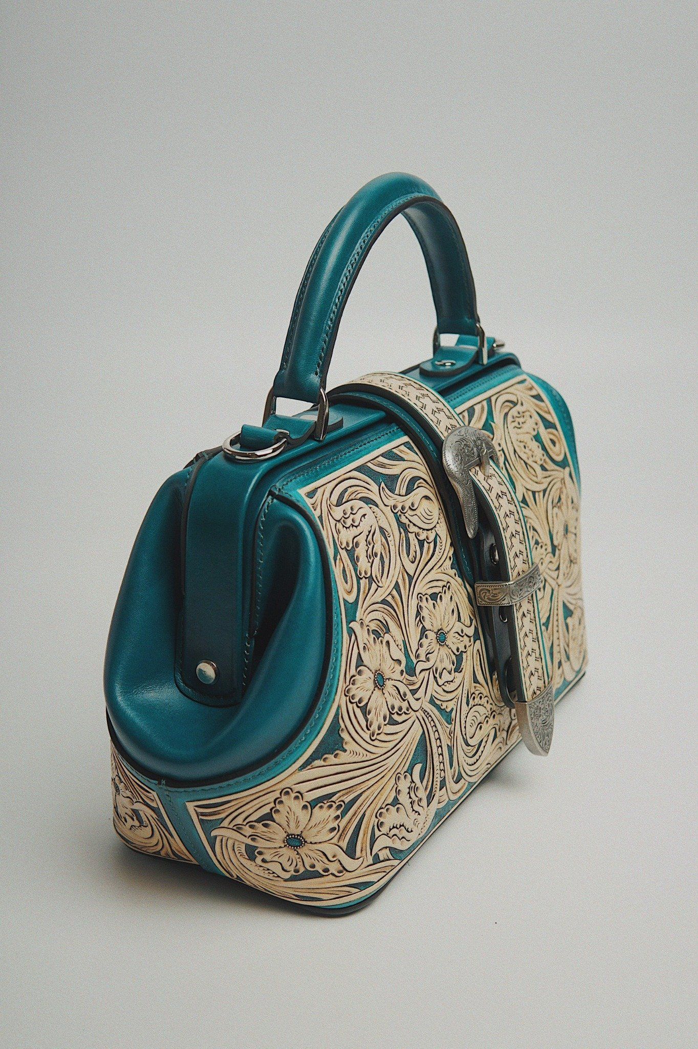 Doctor Bag 24 (Hand Carved Sheridan)