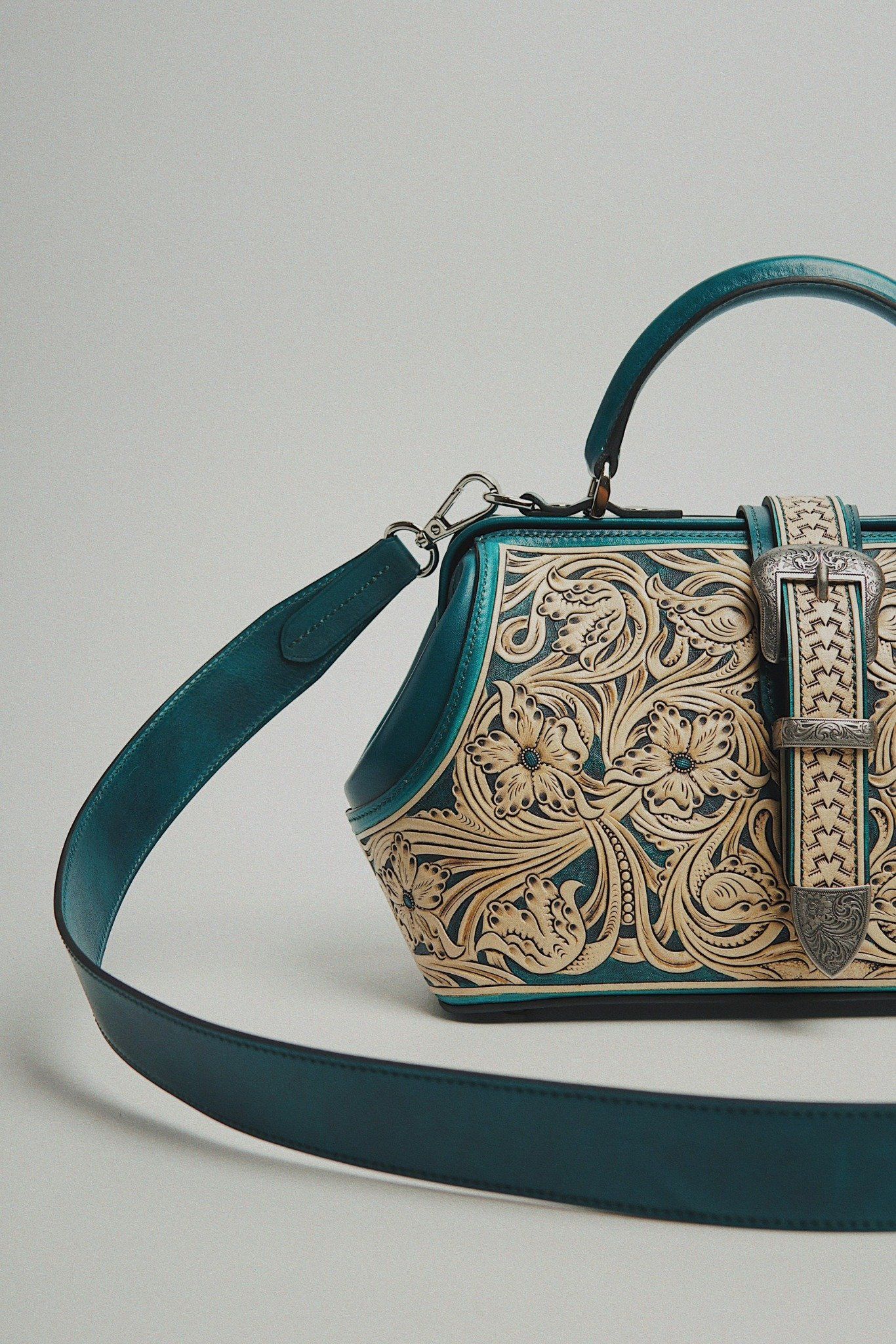 Doctor Bag 24 (Hand Carved Sheridan)