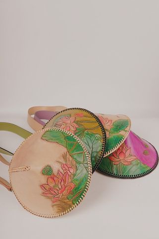  Nón Bag (Freestyle Carved Round Bag) 