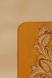 Hand Carved Biker Wallet