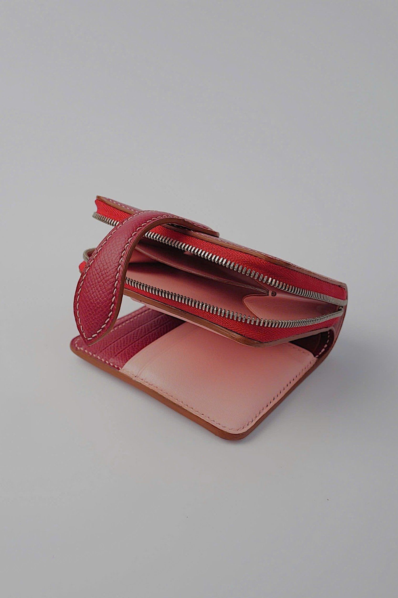Bi-Fold Mini Zipper Wallet