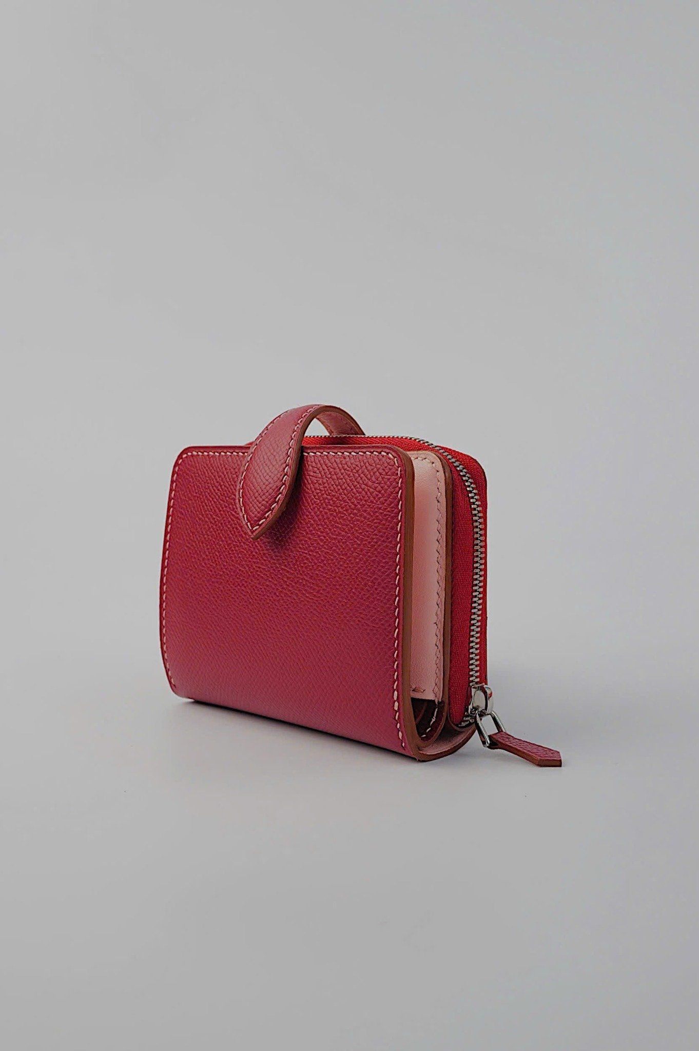 Bi-Fold Mini Zipper Wallet