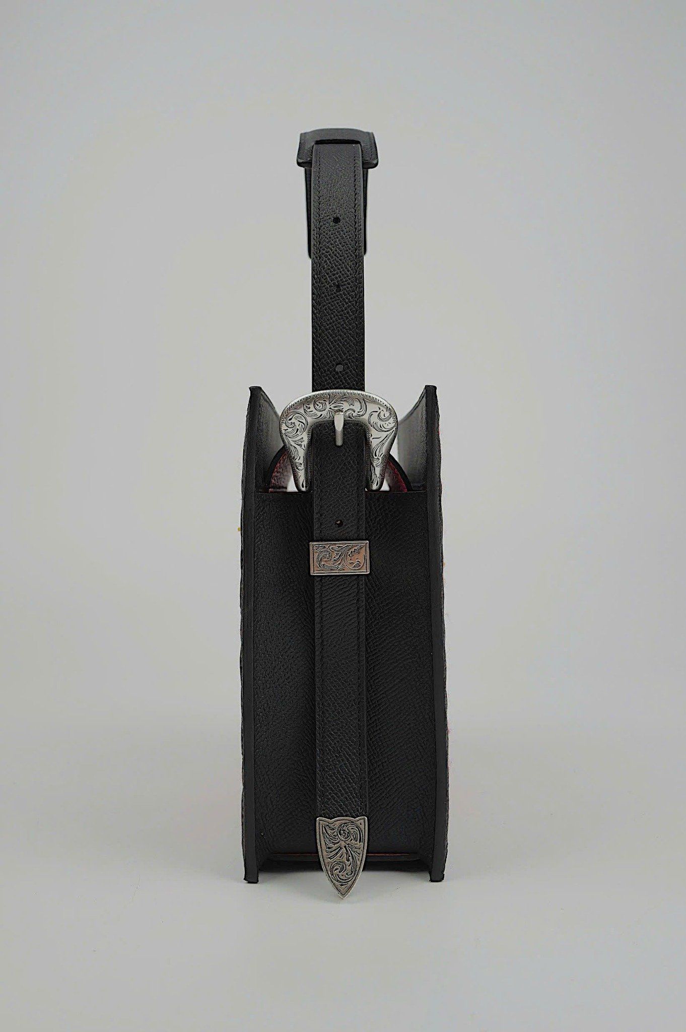 Brocade Mixed Square Bag