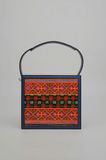 Brocade Mixed Square Bag