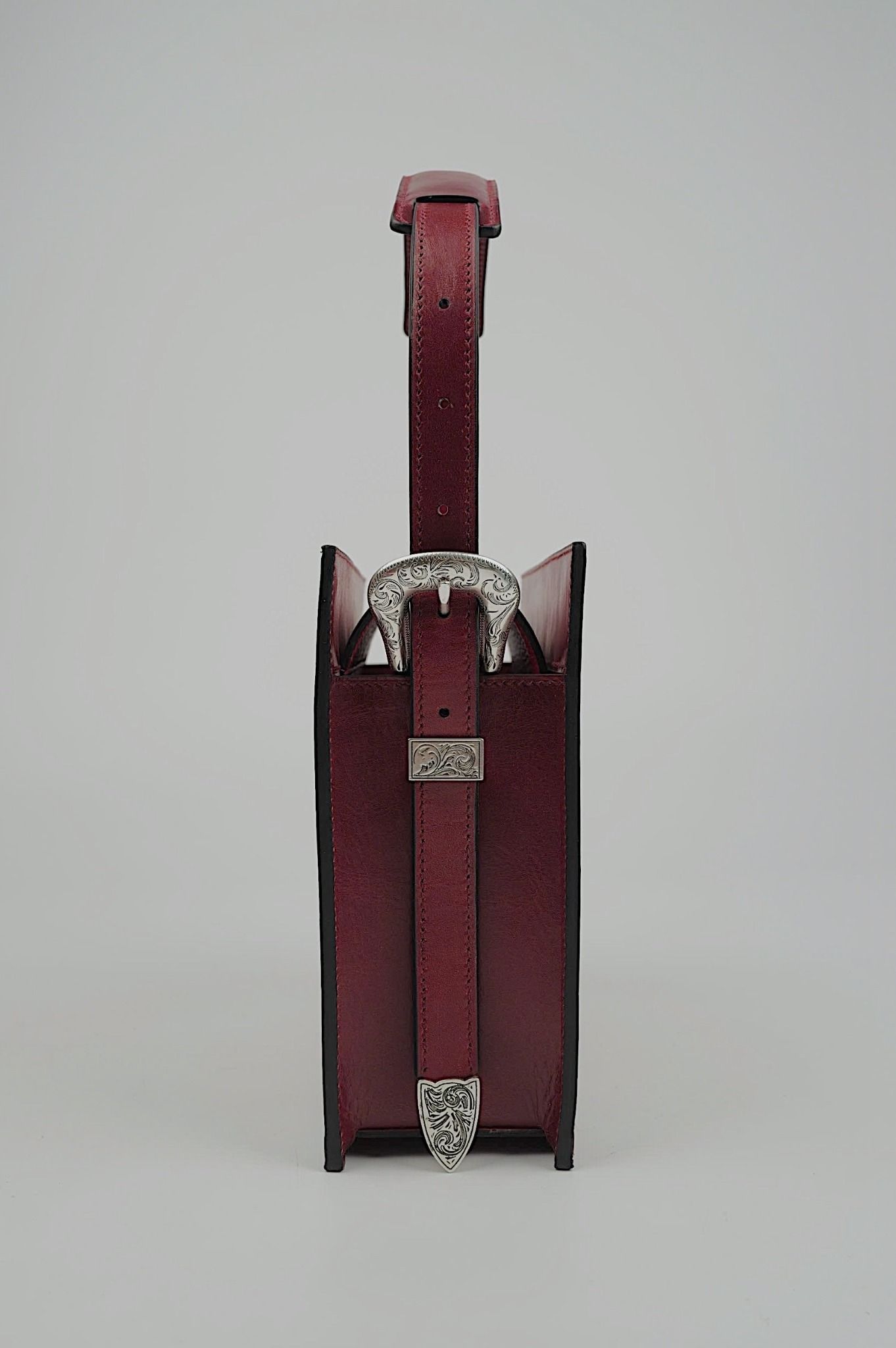 Hand Carved Sheridan (Square Bag)