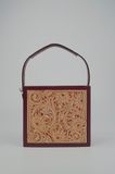 Hand Carved Sheridan (Square Bag)