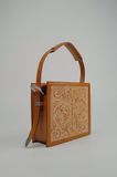 Hand Carved Sheridan (Square Bag)
