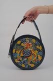 The Dragon (Hand Carved Round Bag)