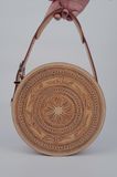 Dong Son Drum (Hand Carved Round Bag)