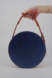 Crane Bird (Hand Carved Round Bag)