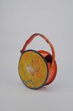 Crane Bird (Hand Carved Round Bag)