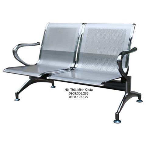  Ghế băng chờ sắt xi 2 chỗ 