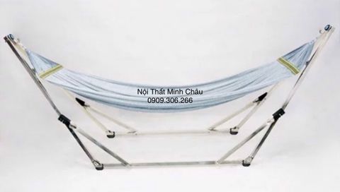  Võng xếp inox ống vuông 