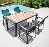  Bàn ghế sân vườn giả mây 
