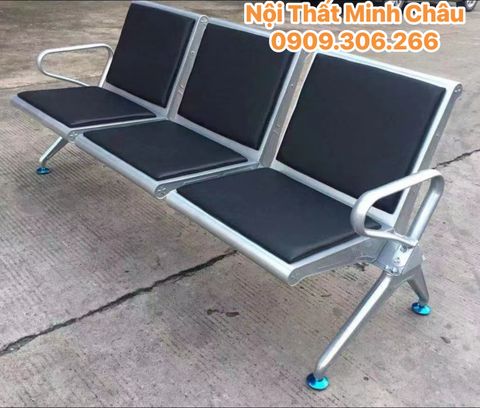  Ghế băng chờ thép sơn tĩnh điện - 3 chỗ 