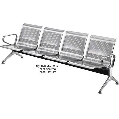  Ghế băng chờ inox 4 chỗ 