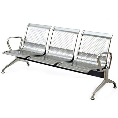  Ghế băng chờ inox 3 chỗ 