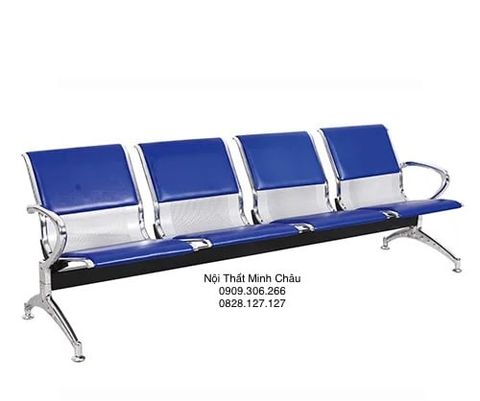  Ghế băng chờ 4 chỗ bọc nệm 