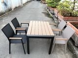  Bàn ghế sân vườn giả mây 