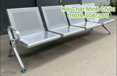  Ghế băng chờ thép sơn tĩnh điện - 4 chỗ 