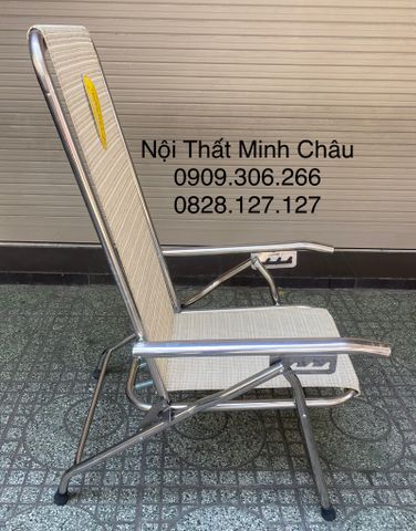  Ghế bật lưới khung inox 