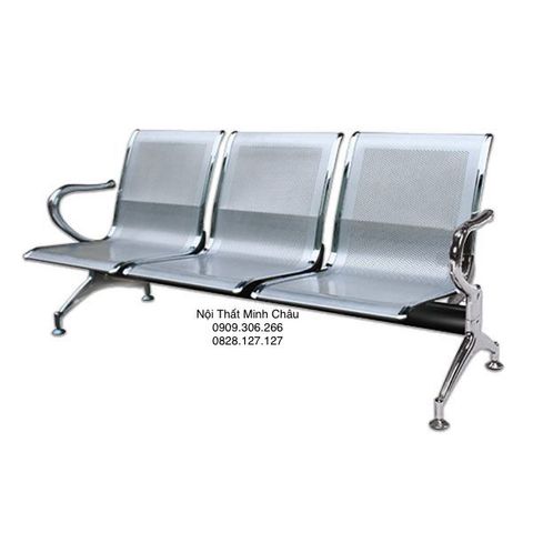  Ghế băng chờ sắt xi 3 chỗ 