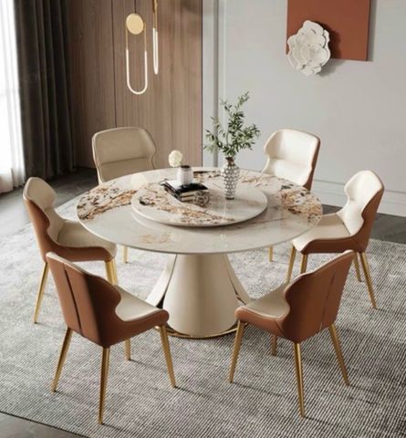  Bàn ăn mặt đá 06 