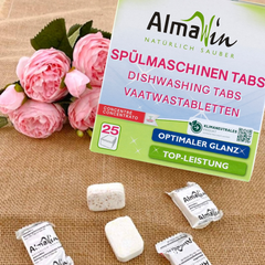 Viên Rửa Bát Almawin Hữu Cơ Hương Chanh 25 Viên HMH.0101925