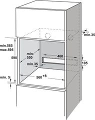 Lò Nướng Hấp Hafele HSO-8T72A 538.61.461 – Series 800