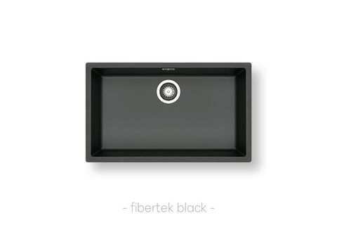 Chậu rửa đơn PYRAMIS PFIBERTEK MISTRAL 70X40 - 1B - Black - 070212401
