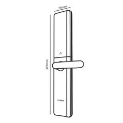 Khoá điện từ Bosch ID 80 EU