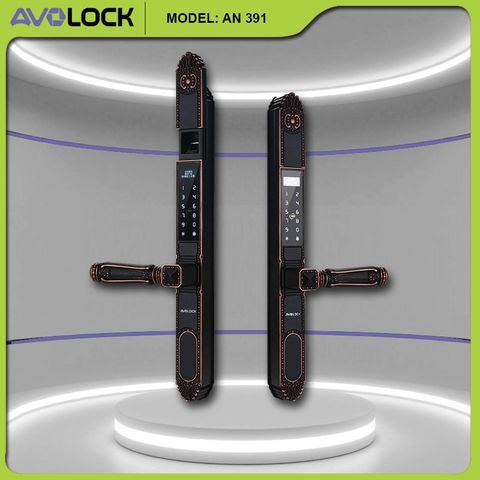 Khoá vân tay cửa nhôm Avolock AN-391