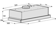 Hút mùi âm tủ Kocher K-6270