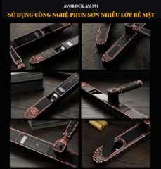 Khoá vân tay cửa nhôm Avolock AN-391