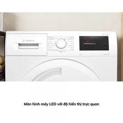 Máy sấy bơm nhiệt Bosch SERIE 4 WTH83028SG