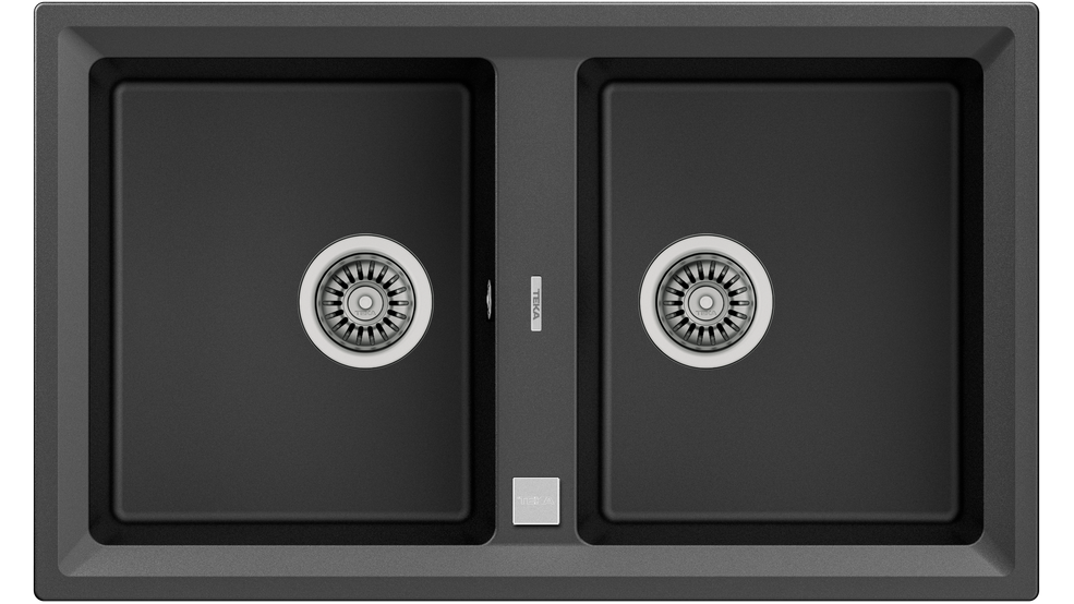 Chậu  rửa Teka STONE90B- TG2B  (DARKGREY)