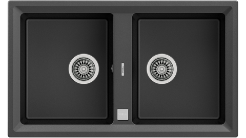 Chậu  rửa Teka STONE90B- TG2B  (DARKGREY)