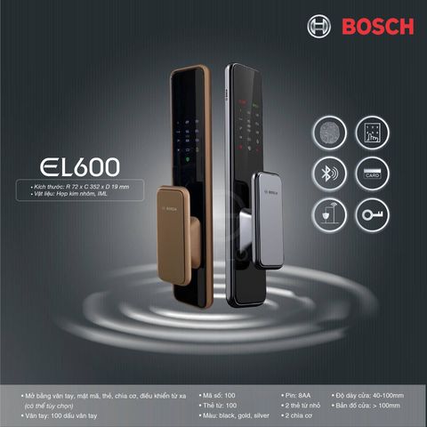 Khóa cửa điện tử Bosch EL600