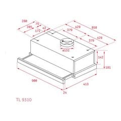 Máy hút mùi Teka TL 9310
