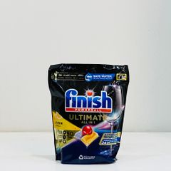 VIÊN RỬA BÁT FINISH QUANTUM ULTIMATE 50 VIÊN HƯƠNG CHANH CHÍNH HÃNG