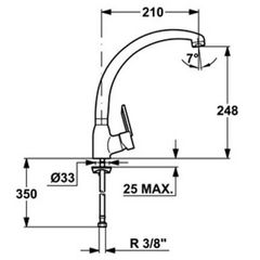 Vòi rửa bát TEKA MF2